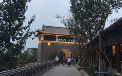 石家庄周末游之德明古镇-边爬山赏古镇